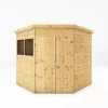 Mercia 7ft X 7ft Premium Shiplap Corner Shed