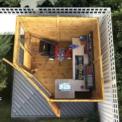 Mercia 7ft X 7ft Premium Shiplap Corner Shed 19 Mercia 7ft X 7ft Premium Shiplap Corner Shed -Garden Tool Store 13555793 6264949334381240