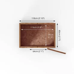 Mercia 3ft X 4ft Overlap Windowless Apex - Including Installation 19 Mercia 3ft X 4ft Overlap Windowless Apex - Including Installation -Garden Tool Store 13555803 7965012836370790
