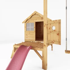 Mercia 4ft X 4ft Snug Wooden Playhouse With Tower 15 Mercia 4ft X 4ft Snug Wooden Playhouse With Tower -Garden Tool Store 13555804 8415027846188854