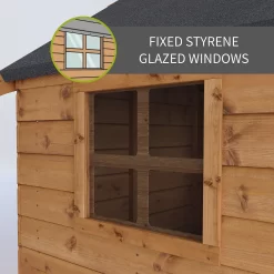 Mercia 5ft X 6ft Pent Wooden Playhouse With Tower - Installation Included 12 Mercia 5ft X 6ft Pent Wooden Playhouse With Tower - Installation Included -Garden Tool Store 13555820 9604951147490727