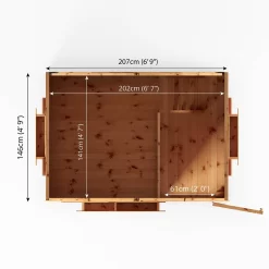 Mercia 7ft X 5ft Swiss Cottage Double Storey Playhouse 17 Mercia 7ft X 5ft Swiss Cottage Double Storey Playhouse -Garden Tool Store 13555823 8014949333892282