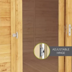 Mercia 5m X 4m Home Office Log Cabin 34mm -Garden Tool Store 13555846 2215025545688561