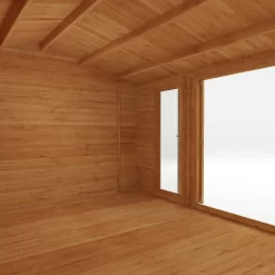 Mercia 5m X 4m Home Office Log Cabin 34mm -Garden Tool Store 13555846 3395025545507751