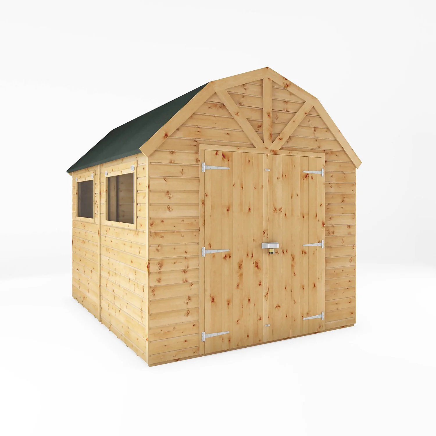 Mercia 10ft X 8ft Premium Shiplap Barn Shed - Including Installation 1 Mercia 10ft X 8ft Premium Shiplap Barn Shed - Including Installation