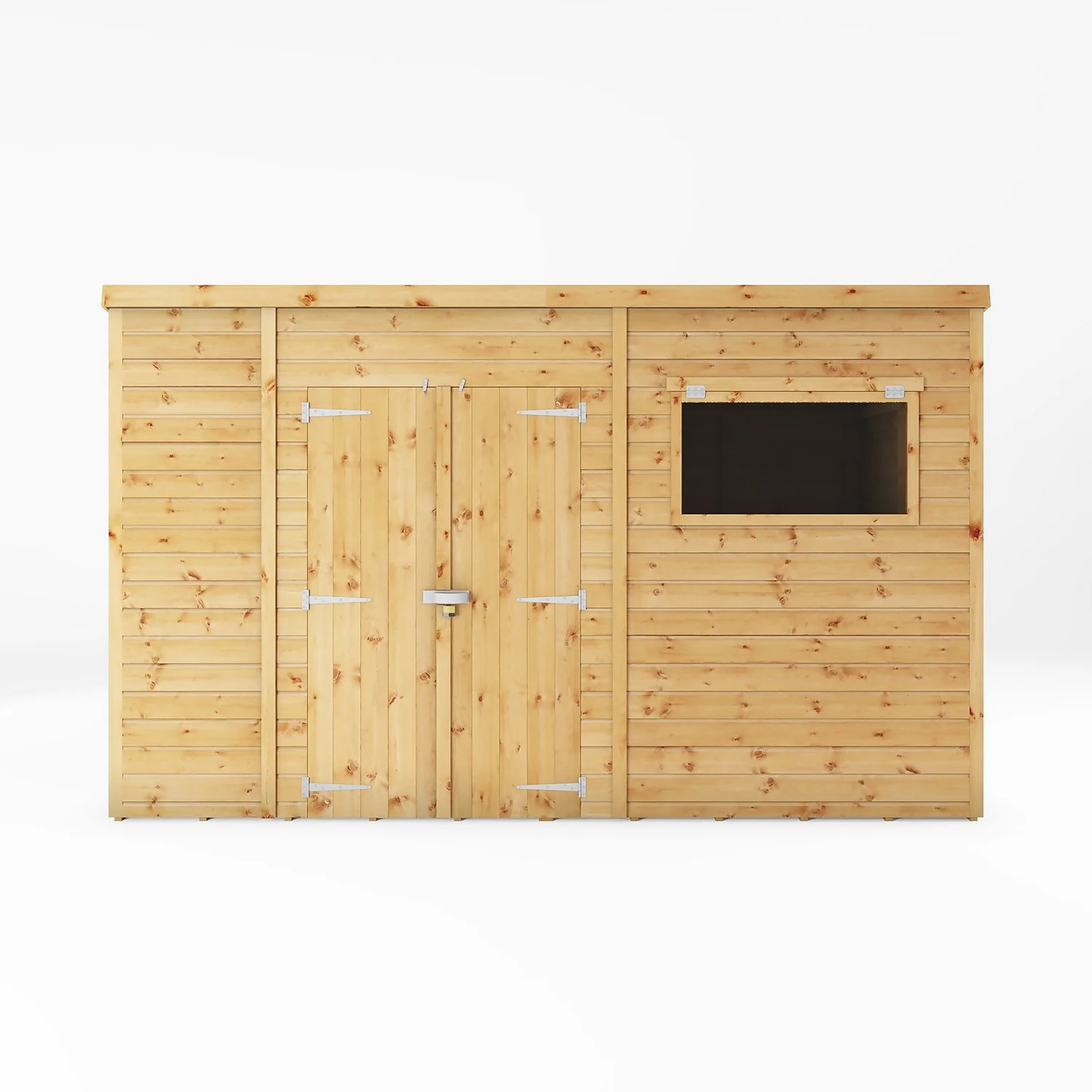Mercia 12ft X 6ft Premium Shiplap Pent Shed 10 Mercia 12ft X 6ft Premium Shiplap Pent Shed - Image 10