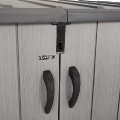 Lifetime Horizontal Plastic Outdoor Storage Shed 15 Lifetime Horizontal Plastic Outdoor Storage Shed -Garden Tool Store 13660824 1804949051012073