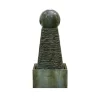 Stylish Fountain Obelisk Falls Water Feature With LEDs