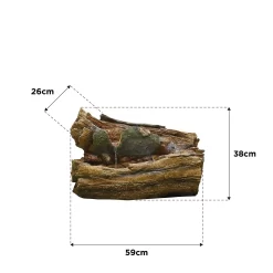 Stylish Fountain Balsam Pools Water Feature With LEDs -Garden Tool Store 13846062 1674962027712080