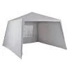 Gazebo With Side Panels - Grey