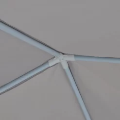 Gazebo With Side Panels - Grey 10 Gazebo With Side Panels - Grey -Garden Tool Store 13884308 1705023690910427