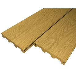 Victoria Composite Decking Woodgrain 20 Pack Teak - 10.08 M2
