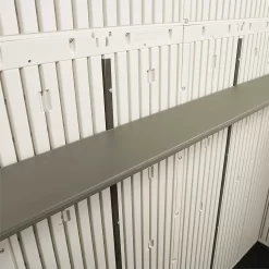 Lifetime 10 X 8ft Outdoor Storage Shed - Installation Included -Garden Tool Store 13911314 5154978028115912