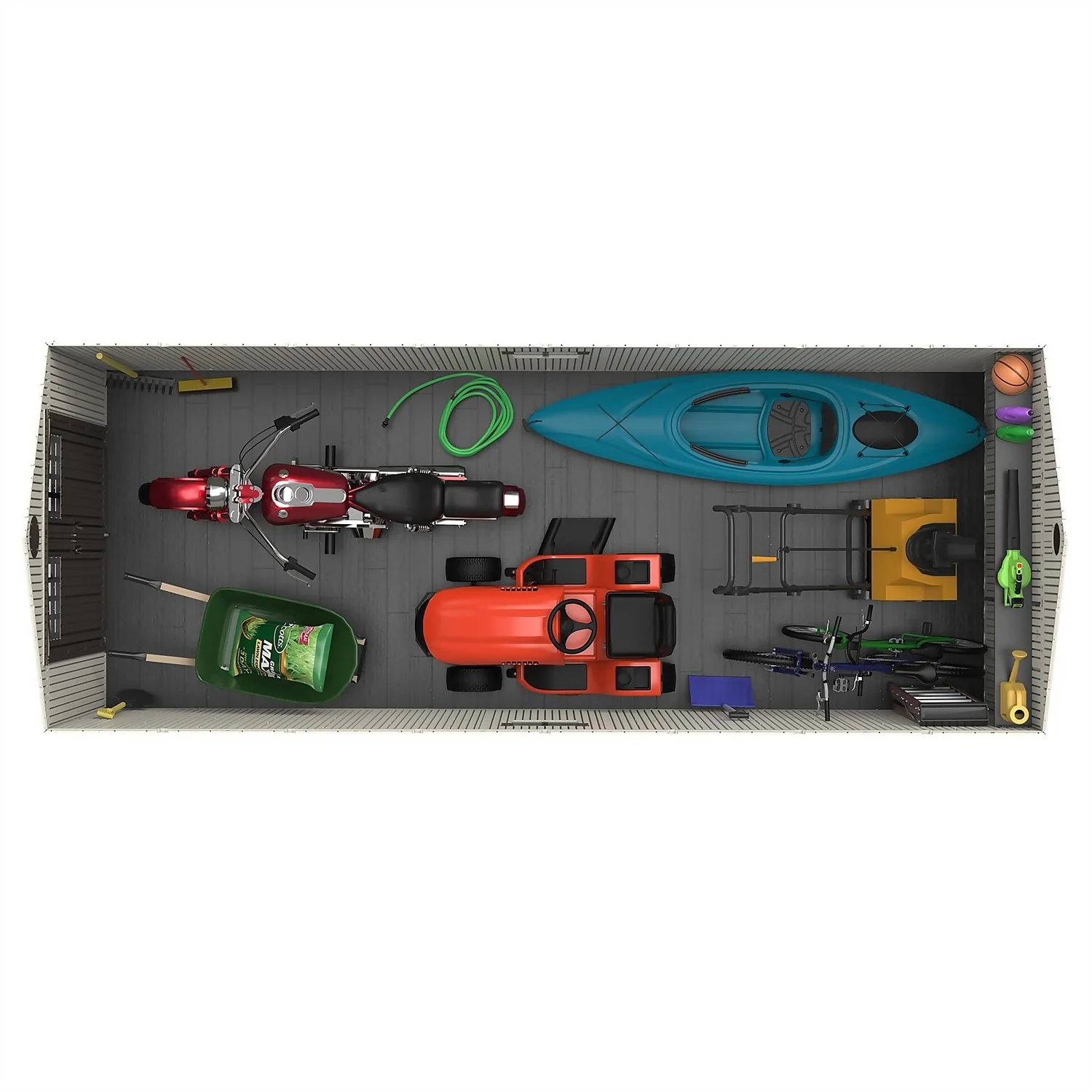 Lifetime 8 X 20ft Outdoor Storage Shed - Installation Included 6 Lifetime 8 X 20ft Outdoor Storage Shed - Installation Included - Image 6