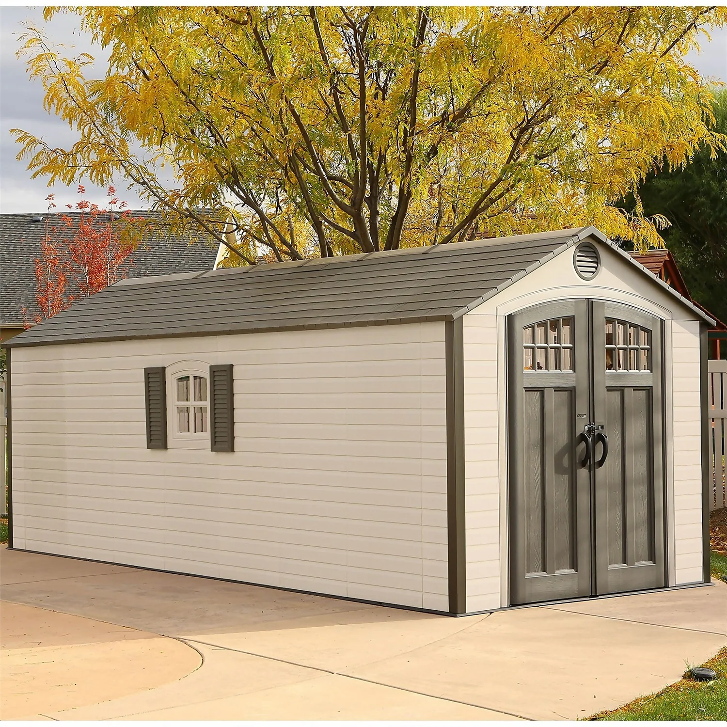 Lifetime 8 X 20ft Outdoor Storage Shed - Installation Included 2 Lifetime 8 X 20ft Outdoor Storage Shed - Installation Included - Image 2