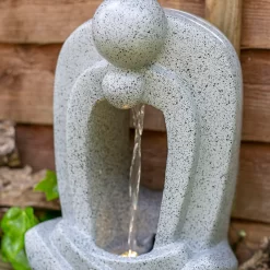Stylish Fountain Zen Pour Garden Water Feature With LEDs 10 Stylish Fountain Zen Pour Garden Water Feature With LEDs -Garden Tool Store 13947173 3655005844923803