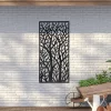 Amarelle Large Metal Tree Design Decorative Garden Screen - 120 X 60cm
