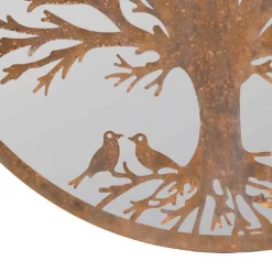 MirrorOutlet Birds Round Circular Garden Mirror - 100cm 5 MirrorOutlet Birds Round Circular Garden Mirror - 100cm -Garden Tool Store 13950586 1054987139352054