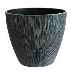 Grey Bark Planter - 38cm
