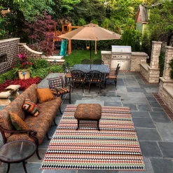 Homebase Outdoor Rug - Bohemian 240x300cm -Garden Tool Store 13953343 1934989199474581