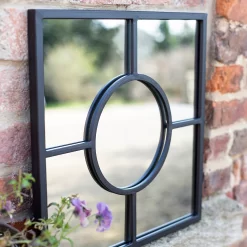 Black Square Garden Mirror 10 Black Square Garden Mirror -Garden Tool Store 13965928 1155001706801590