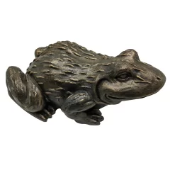 Bronze Look Frog Garden Ornament