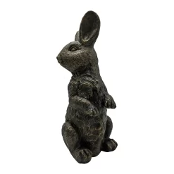 Bronze Look Rabbit Garden Ornament 12 Bronze Look Rabbit Garden Ornament -Garden Tool Store 13965950 5525014596972489