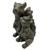 Bronze Look Squirrel Family Garden Ornament