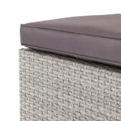 Alexandria Rattan Effect Garden Corner Sofa Set - Ash Grey 12 Alexandria Rattan Effect Garden Corner Sofa Set - Ash Grey -Garden Tool Store 13971225 1575022704549355