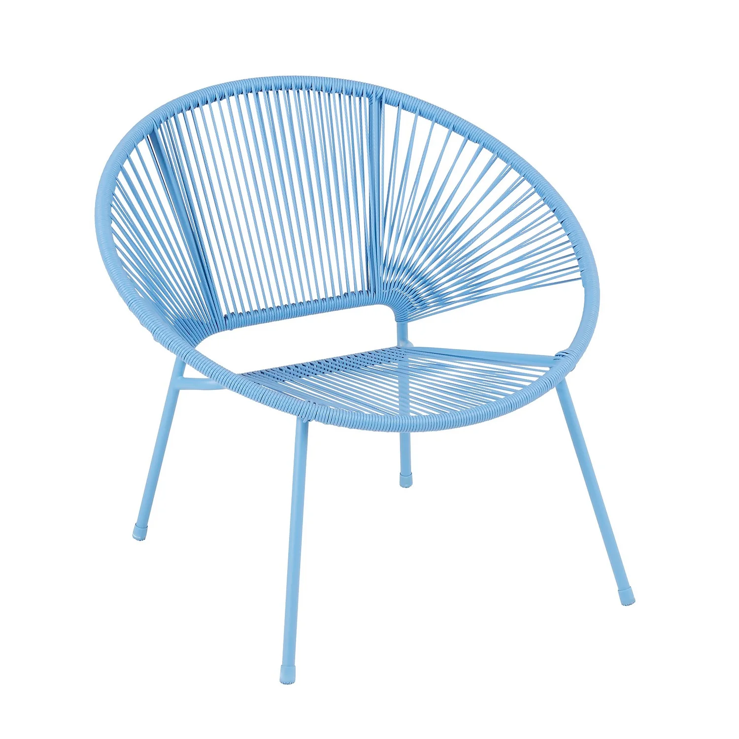 Acapulco Adult Garden Chair - Blue 1 Acapulco Adult Garden Chair - Blue