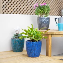 Chiswick Textured Pot Black - 18cm 11 Chiswick Textured Pot Black - 18cm -Garden Tool Store 13973637 1005011242794046