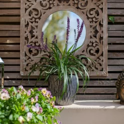 Chiswick Textured Pot Black - 18cm 8 Chiswick Textured Pot Black - 18cm -Garden Tool Store 13973637 1575011242733968