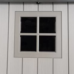 Lifetime 7x7ft Outdoor Storage Shed - Rough-Cut Grey 17 Lifetime 7x7ft Outdoor Storage Shed - Rough-Cut Grey -Garden Tool Store 13997403 9135000055053532