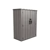 LIFETIME 1500L Vertical Storage Shed - Rough-Cut Brown