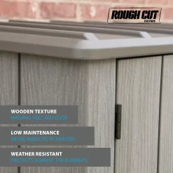 LIFETIME 1500L Vertical Storage Shed - Rough-Cut Brown 12 LIFETIME 1500L Vertical Storage Shed - Rough-Cut Brown -Garden Tool Store 13997404 4544999835315715