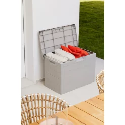 Toomax Garden Storage Box 160L - Warm Grey 17 Toomax Garden Storage Box 160L - Warm Grey -Garden Tool Store 13997480 1085004537305487
