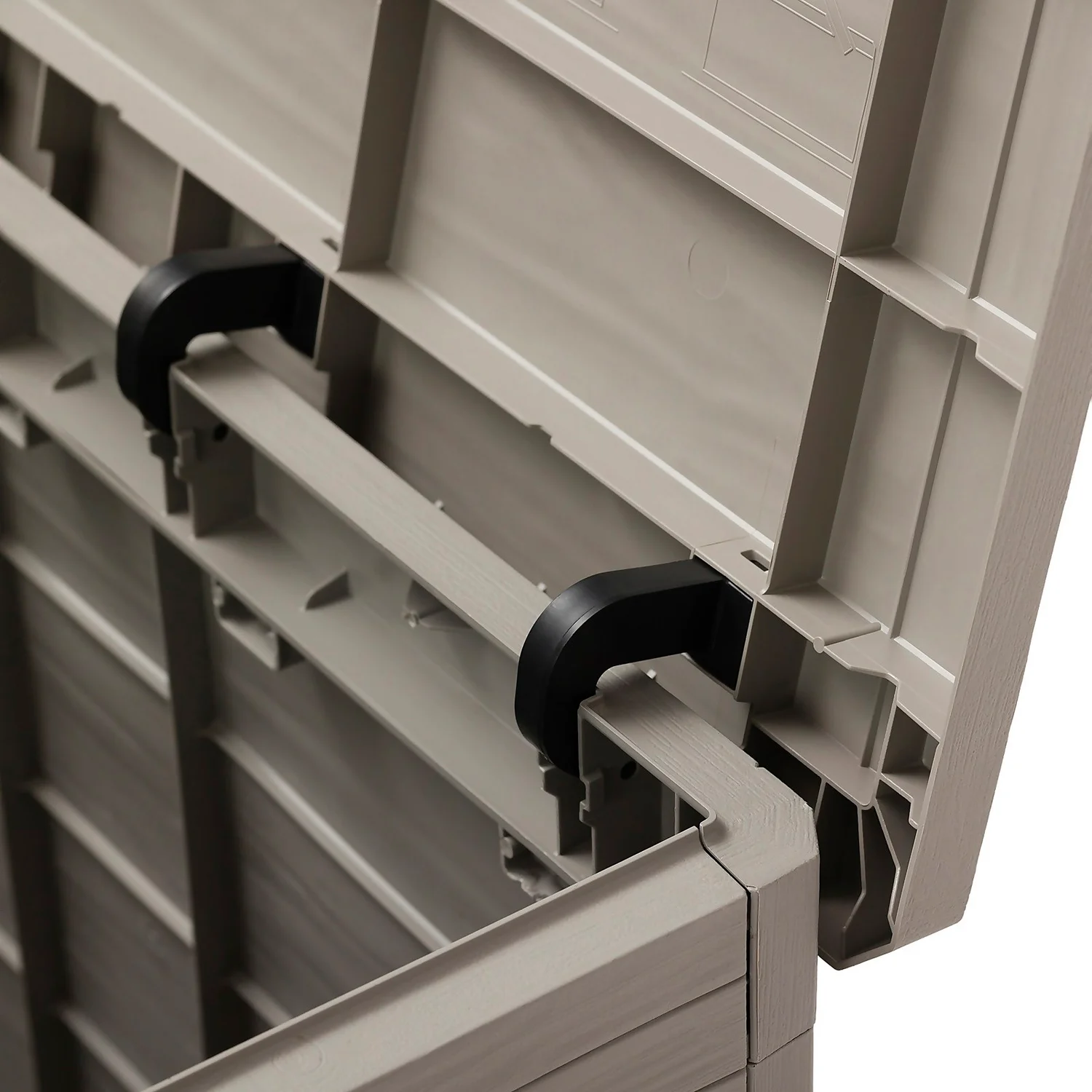 Toomax Garden Storage Box 160L - Warm Grey 6 Toomax Garden Storage Box 160L - Warm Grey - Image 6