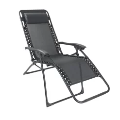 Grey Reclining Sun Lounger 10 Grey Reclining Sun Lounger -Garden Tool Store 14005765 3985018249640495
