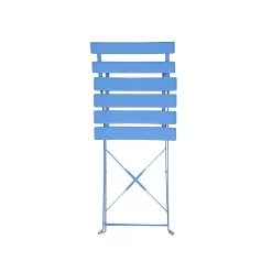 Millie Metal Bistro Set - Blue -Garden Tool Store 14005783 2055018249978976