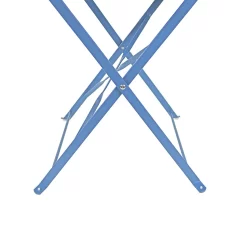 Millie Metal Bistro Set - Blue -Garden Tool Store 14005783 2445018249784837