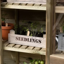 Forest Garden Georgian Wall Greenhouse With Auto Vent -Garden Tool Store 14013374 4665004556339623