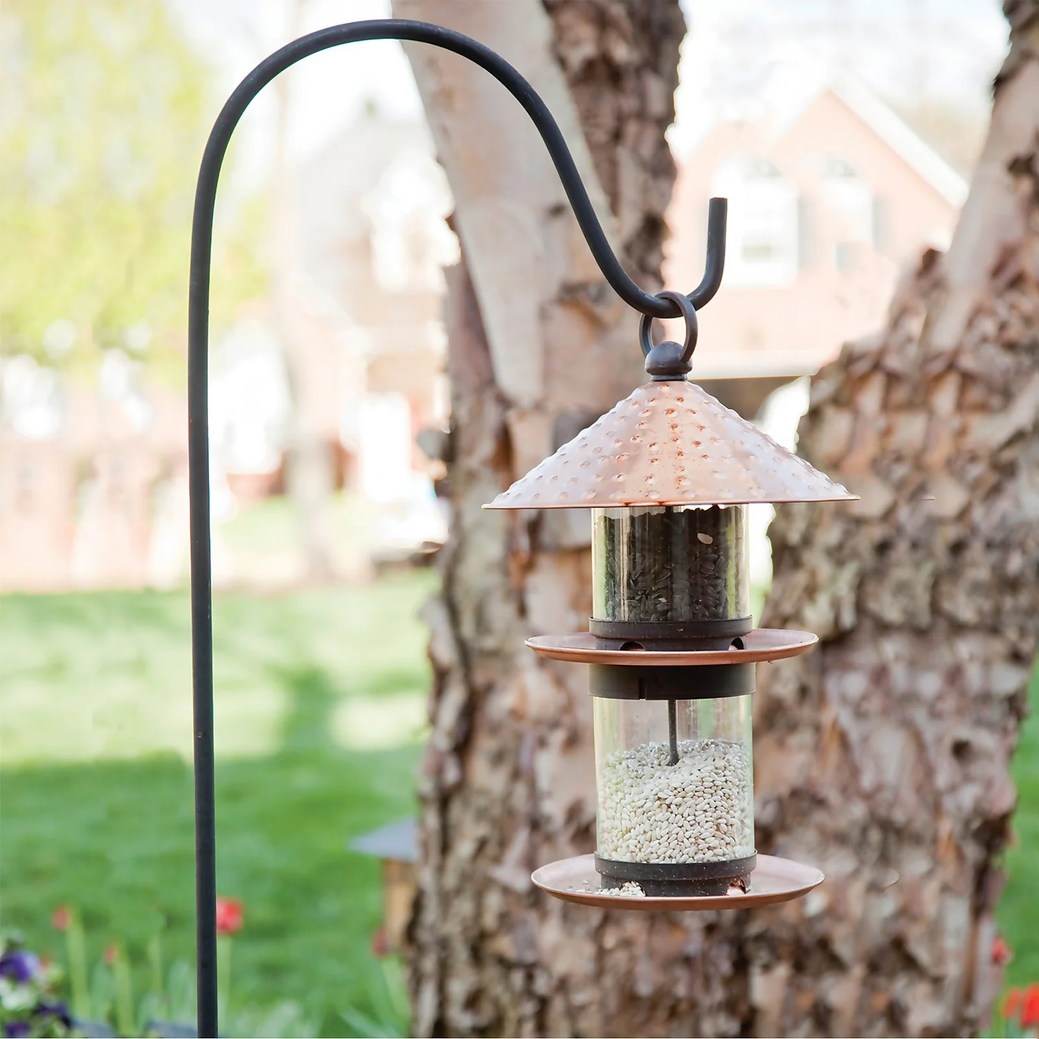 Single Shepherd Garden Hook 84 Inch - Black 2 Single Shepherd Garden Hook 84 Inch - Black - Image 2