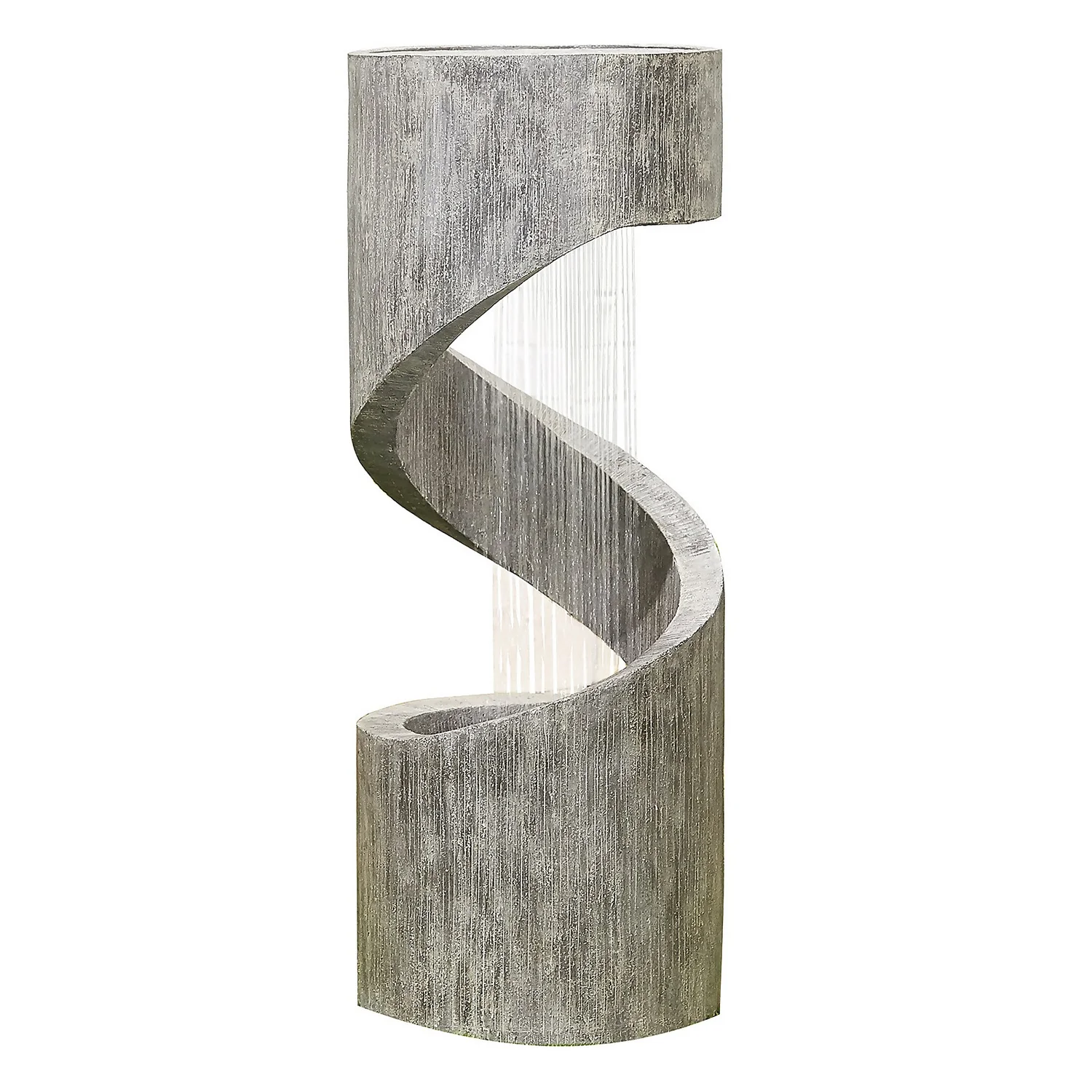 Stylish Fountain Spiral Showers Water Feature With LEDs 1 Stylish Fountain Spiral Showers Water Feature With LEDs