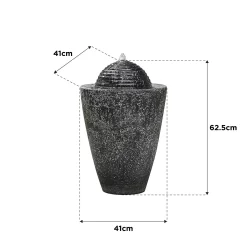 Stylish Fountain Dappled Column Water Feature -Garden Tool Store 14519357 6755047822651407