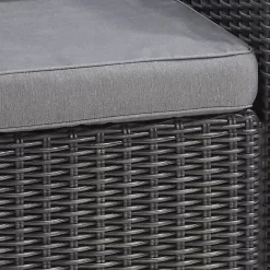 Keter California 2 Seater Outdoor Balcony Deluxe Garden Furniture Set - Graphite With Grey Cushions 11 Keter California 2 Seater Outdoor Balcony Deluxe Garden Furniture Set - Graphite With Grey Cushions -Garden Tool Store 14539592 2095041802288703